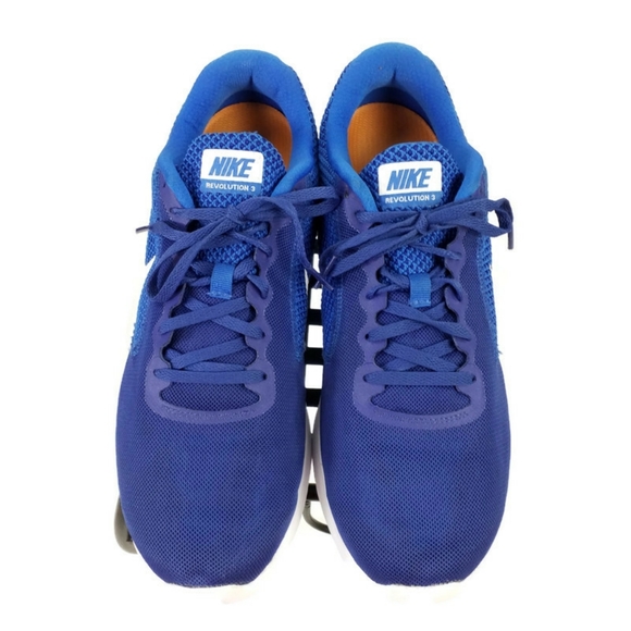 Nike Revolution 3 Deep Royal Blue Sneakers 8109300-407 Mens Size 11 - Picture 1 of 12